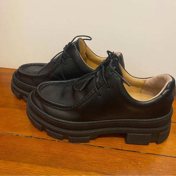 An Hour and a Shower Leather Oxfords - Picture 5 of 8